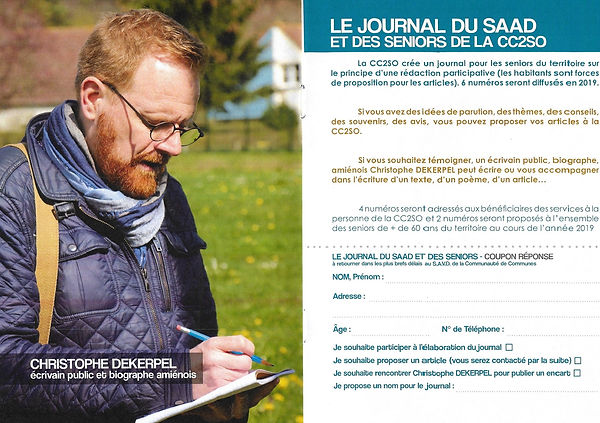 Le journal des Séniors. Com de Com Amiens sud-ouest