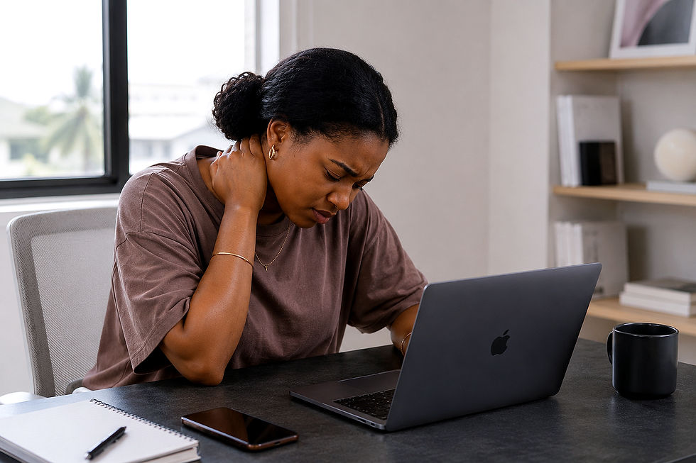Here's Why Your Neck Hurts After Every Workday