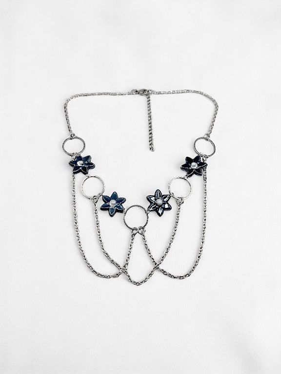 Miniature : Enchanted Flower Draped Necklace