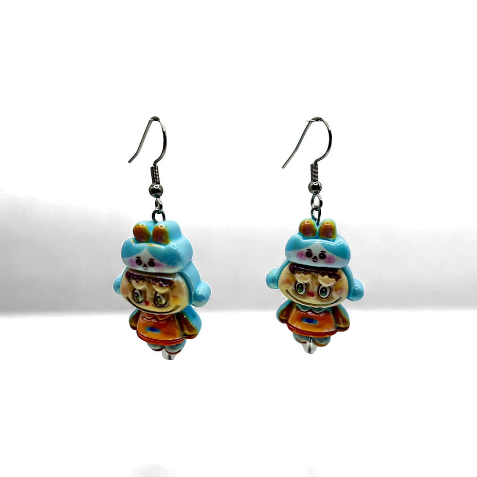 Miniatyrbild: Labubu Character Earrings