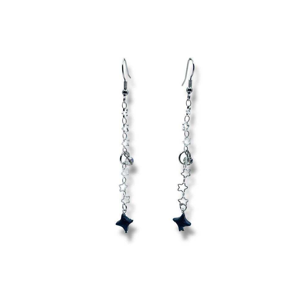 Miniature : Stone Starfall Earrings 
