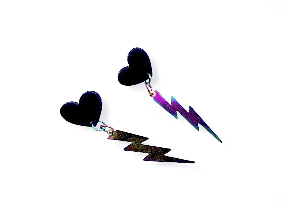 Miniaturbild: Electric Love Statement Earrings