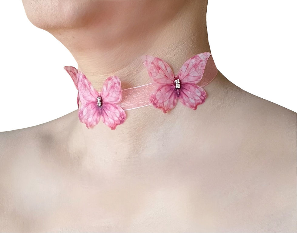 Thumbnail: Blushwing Butterfly Choker