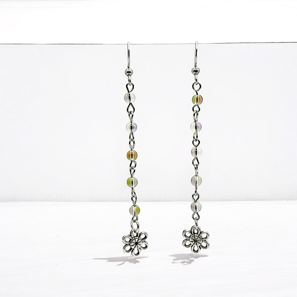 Thumbnail: Free Spirit Flower Earrings