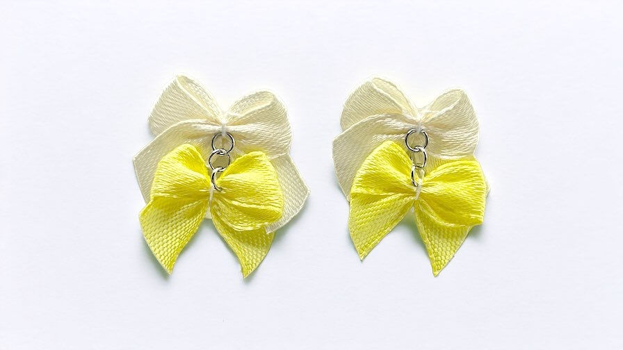 Miniatyrbild: Yellow Whimsy Earrings