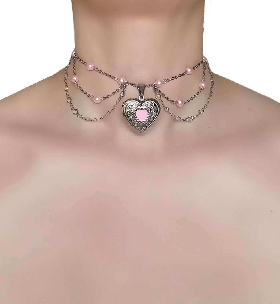 Thumbnail: Pink Pearl Seduction Choker