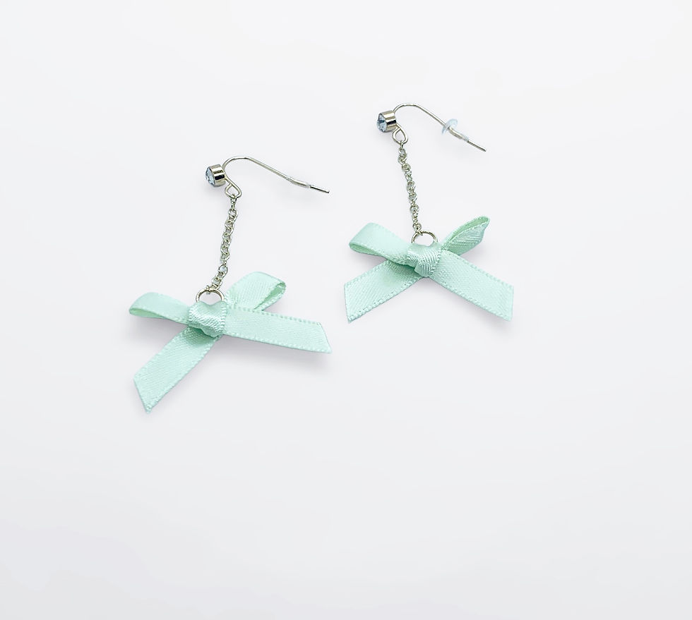 Miniatyrbild: Cutsie Bow Drop Earrings 