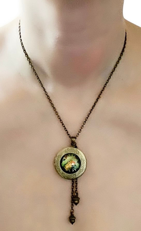 Thumbnail: Acorn Woods Necklace 