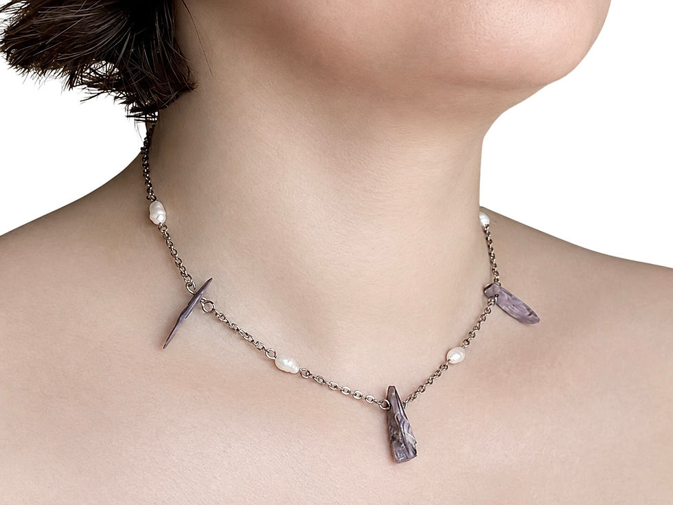 Miniatura: Violet Oracle Necklace
