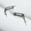 Thumbnail: Safety Pin Chained Hair Clips