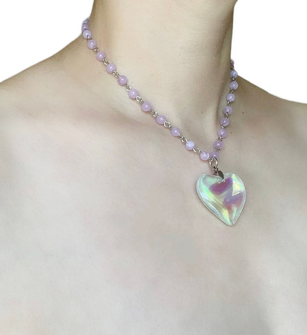 Miniaturbild: Holographic Heart Necklace