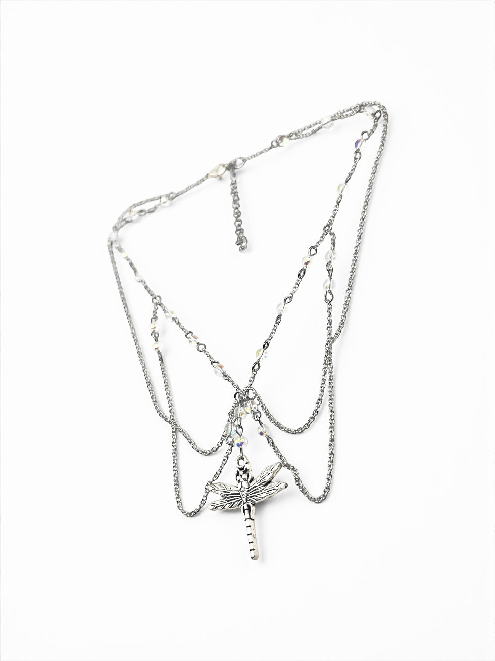 Miniature : Shimmering Dragonfly Necklace