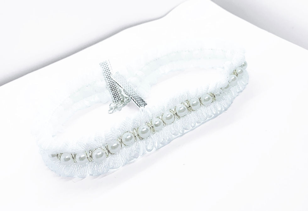 Miniature : Pearl Lace Choker