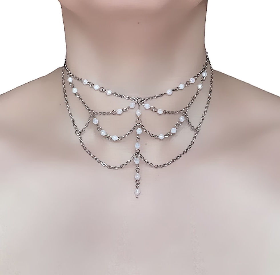 Miniatyrbild: Frosted Aurora Choker