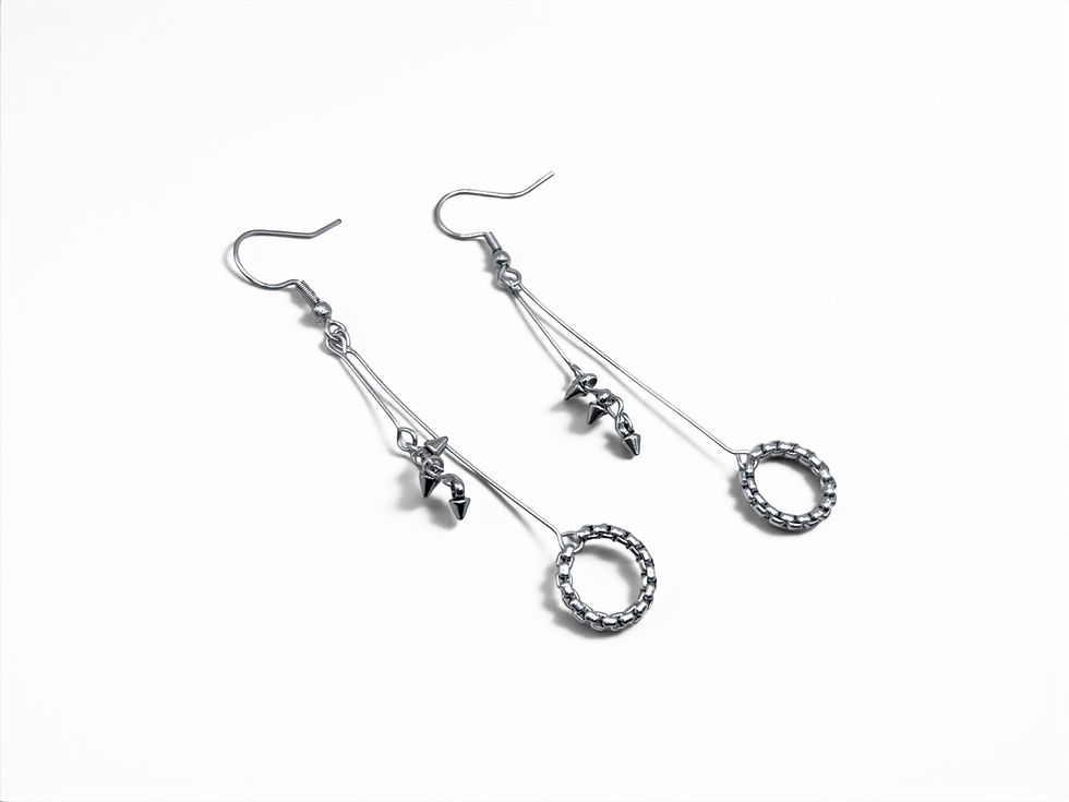 Miniatura: Lunar Edge Earrings