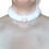 Thumbnail: Frosted Marshmallow Lace Choker