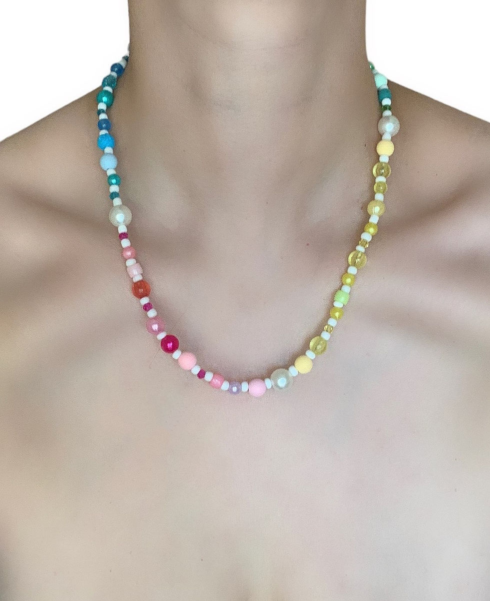 Miniatura: Rainbow Pearl Necklace 