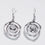 Thumbnail: Silver Swirl Earrings