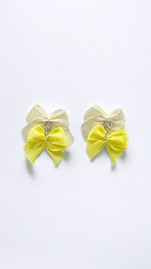 Miniatyrbild: Yellow Whimsy Earrings