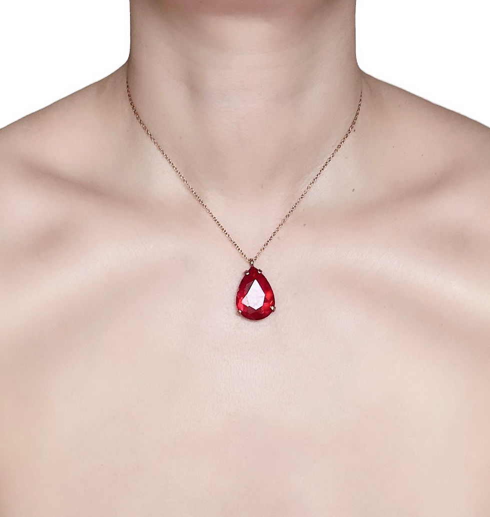Miniature : Dance of Ruby Necklace