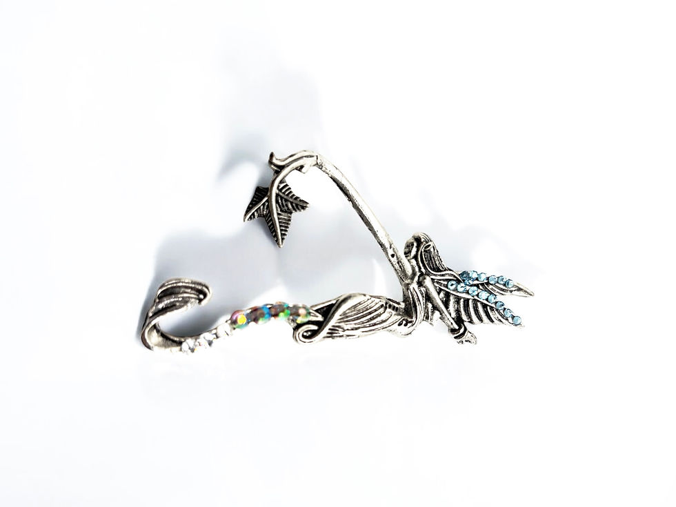 Miniature : Enchanted Forest Fairy Ear Cuff Earring