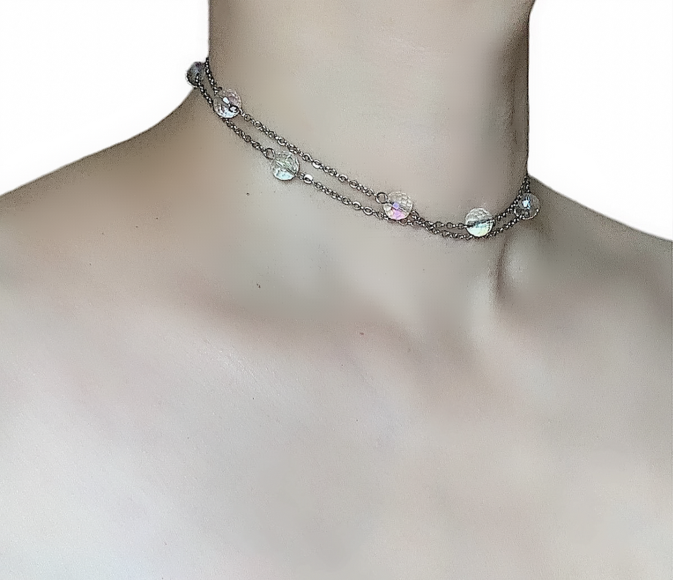 Miniatura: Austra Double Layered Chain Choker