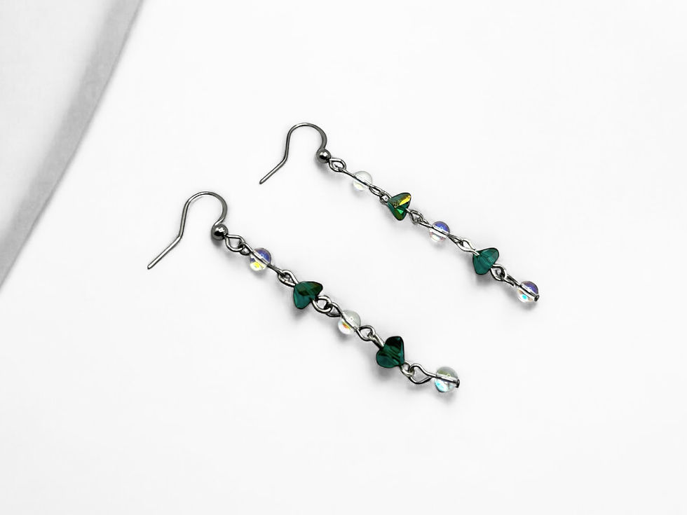 Thumbnail: Crystal Cascade Earrings