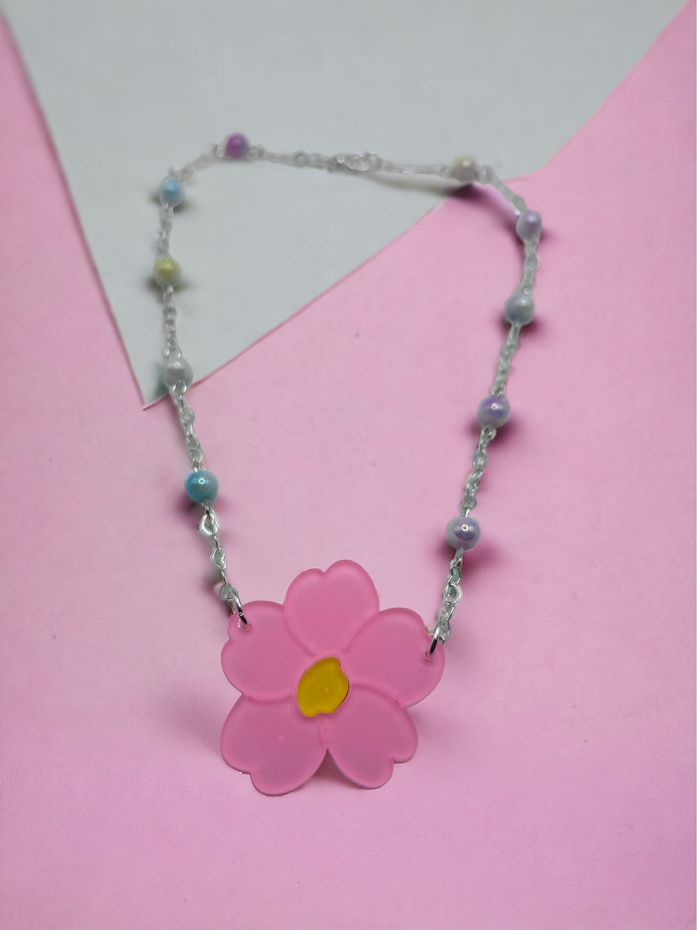 Miniatyrbild: Flower Bloom Necklace 