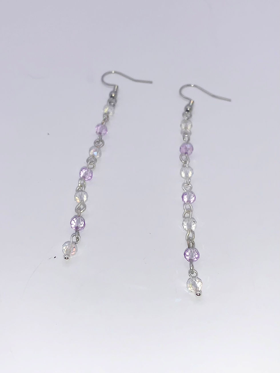 Miniaturbild: Lilac Grace Earrings with Swarovski crystals
