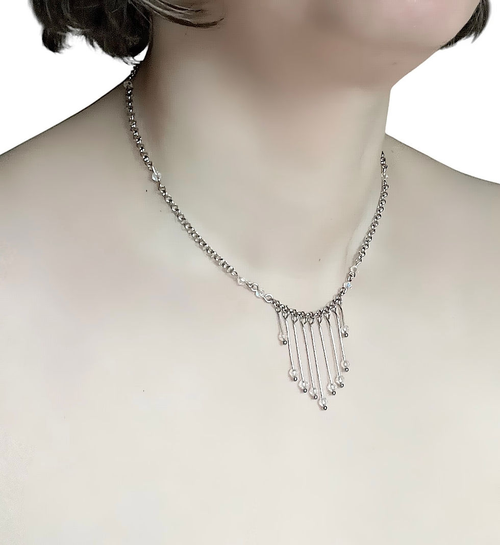 Miniatyrbild: Falling Starlight Necklace