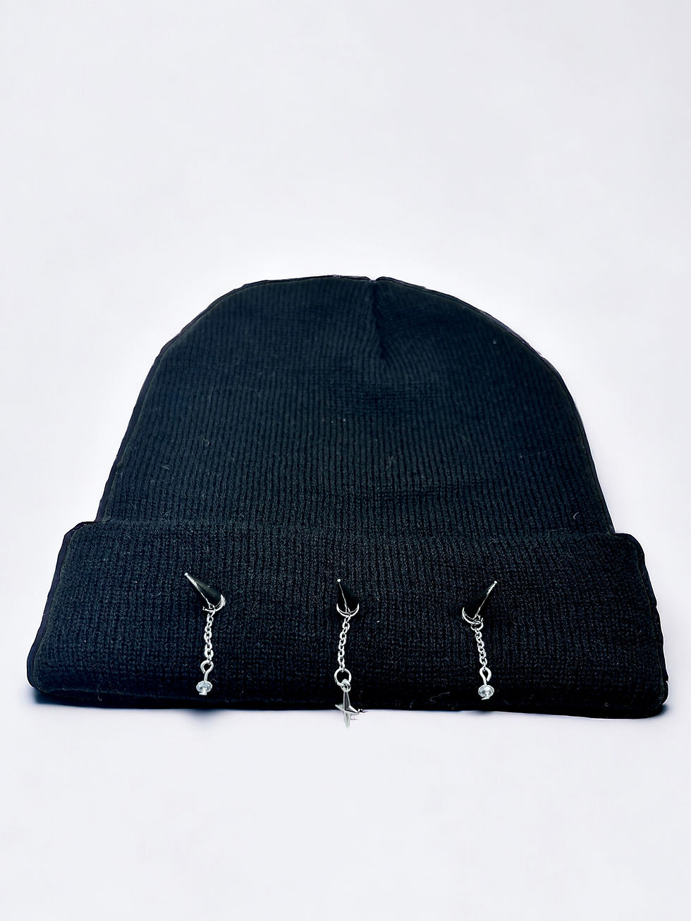 Miniatura: The Silver Spiked Beanie