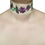 Thumbnail: Purple Floral Choker