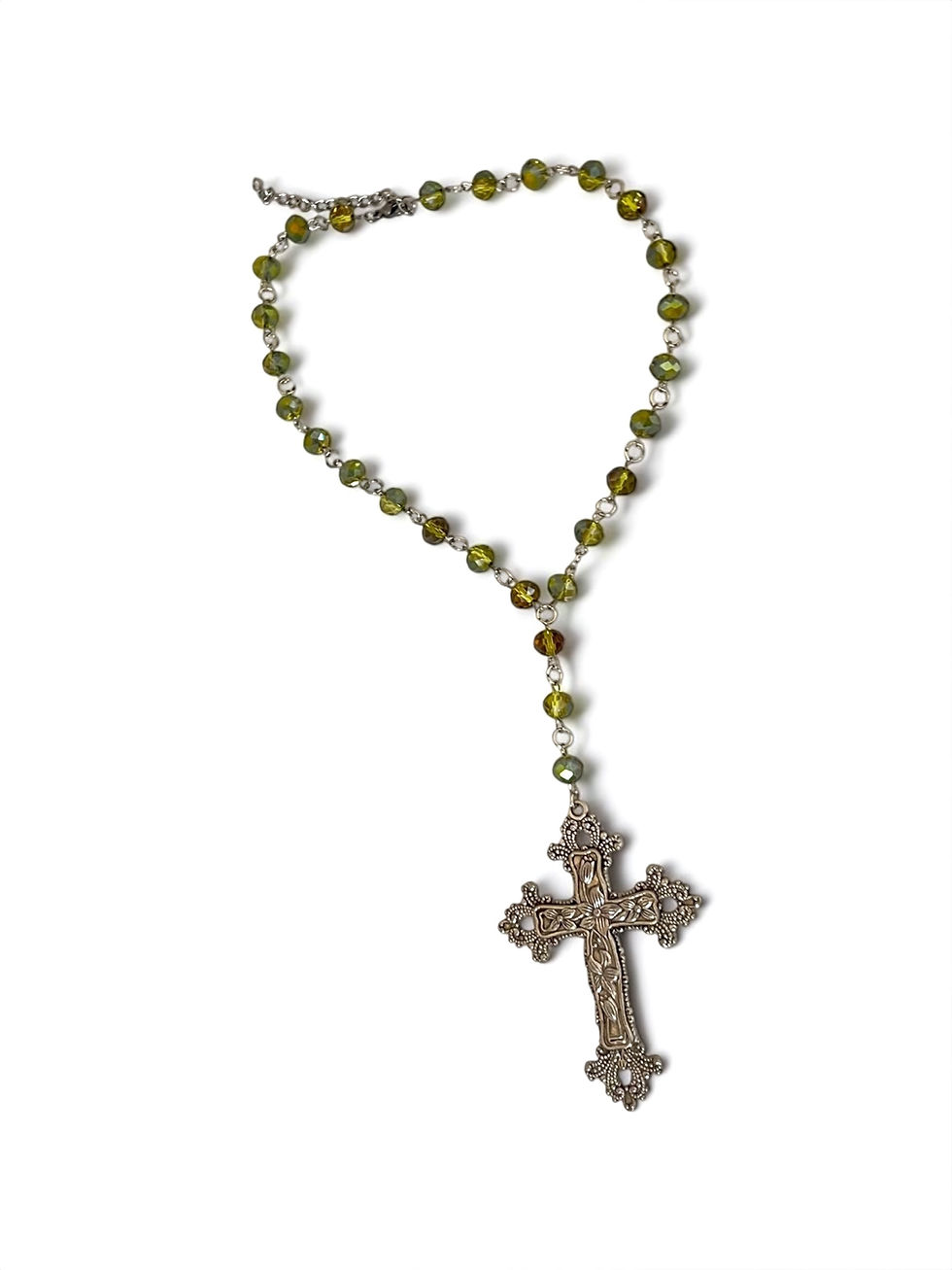 Thumbnail: Cathedral Moss Rosary Necklace
