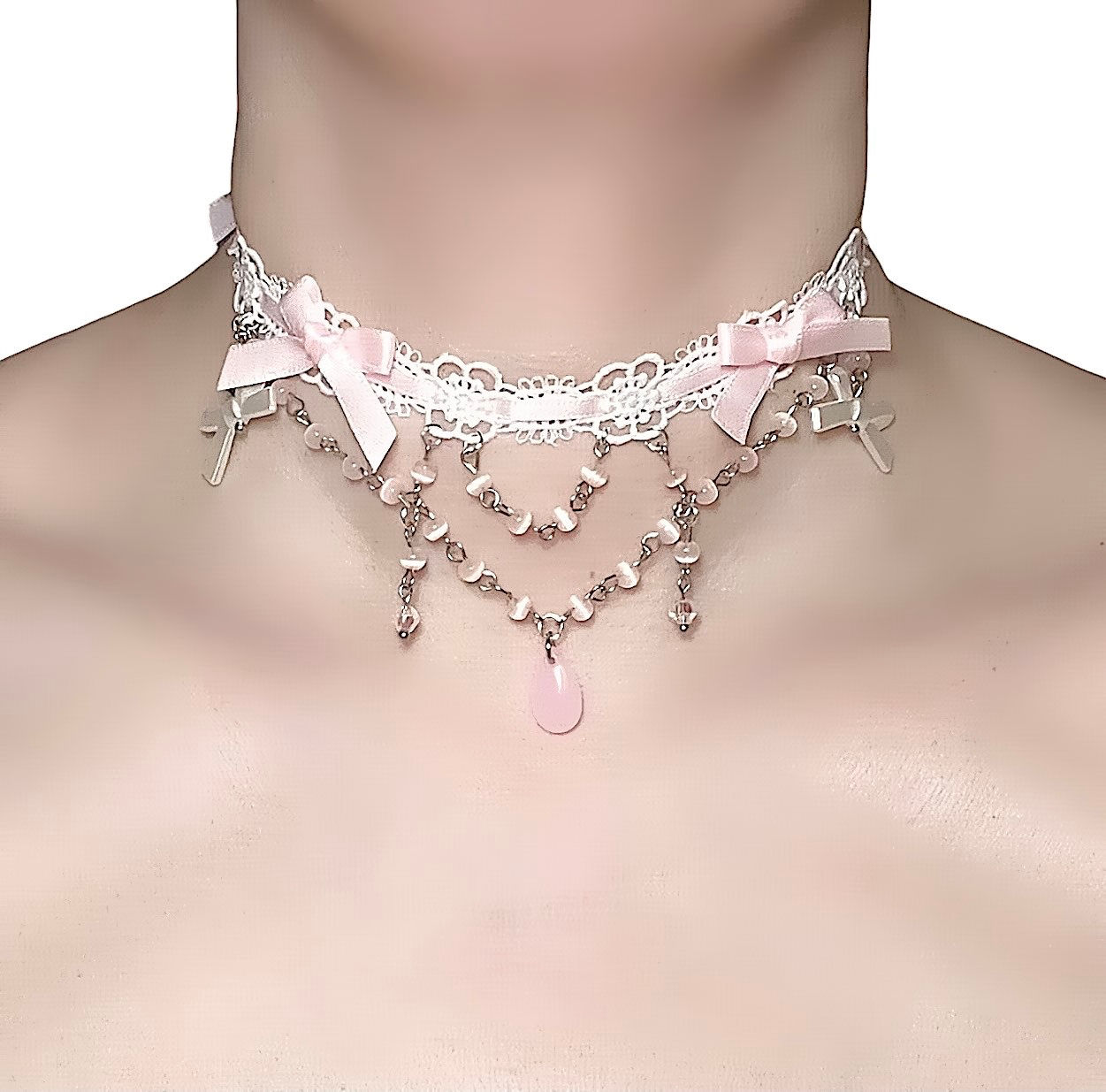 The Blush Reverence Coquette Choker