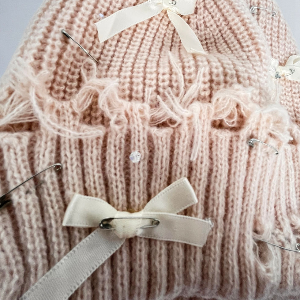 Miniatyrbild: The Beige Veil Reverie Beanie 