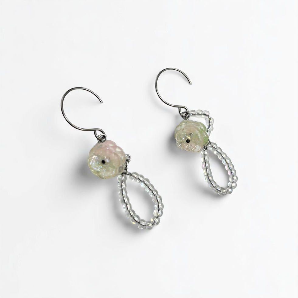 Miniaturbild: Dewdrop Bloom Earrings