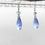 Thumbnail: Lilac Drop Earrings - Silver Plated
