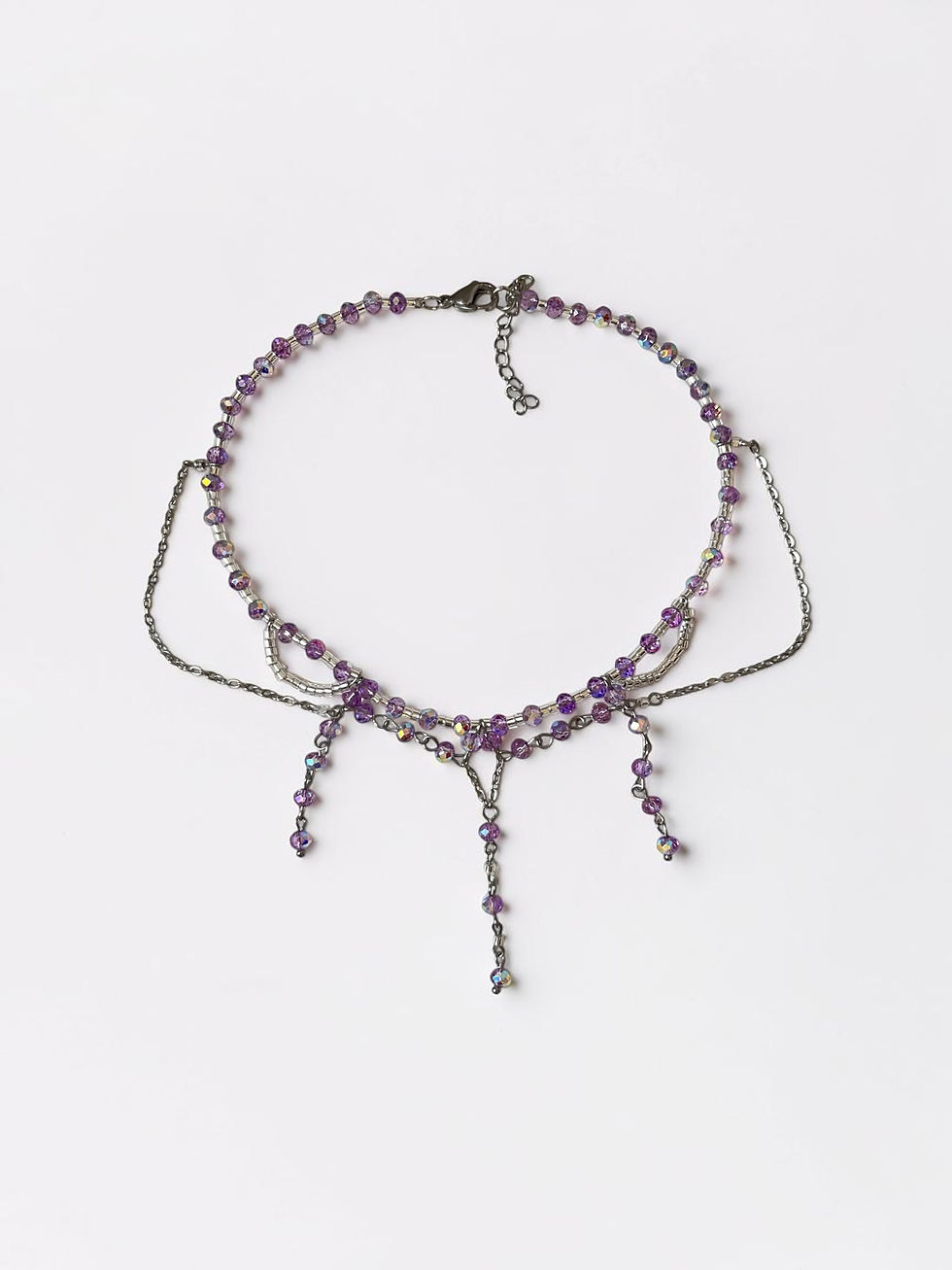 Miniatura: Amethyst Veil Choker