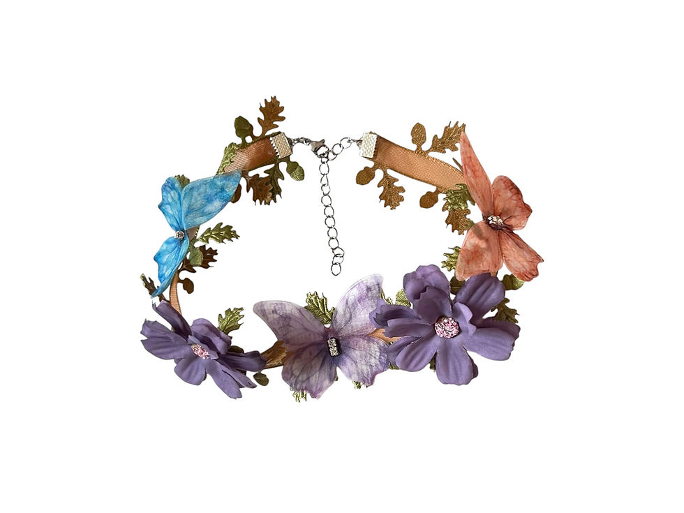 Miniaturbild: Twilight Flutter Garland Choker