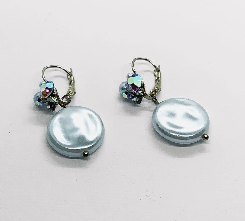 Miniatyrbild: Rhinestone Cluster Earrings