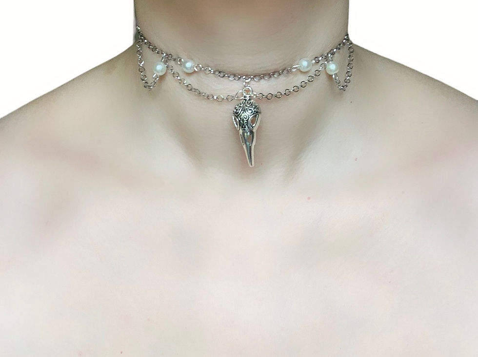 Thumbnail: Bird Skull Choker