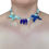Thumbnail: Blue Glass & Moonlight Choker