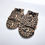 Miniaturbild: Leopard Print Sheer Bow Socks