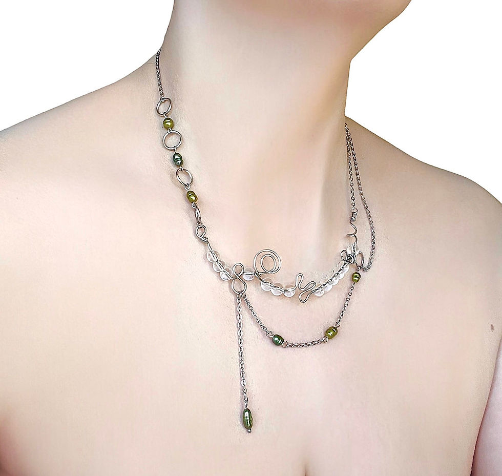 Miniature : Verdant Whispers Necklace 