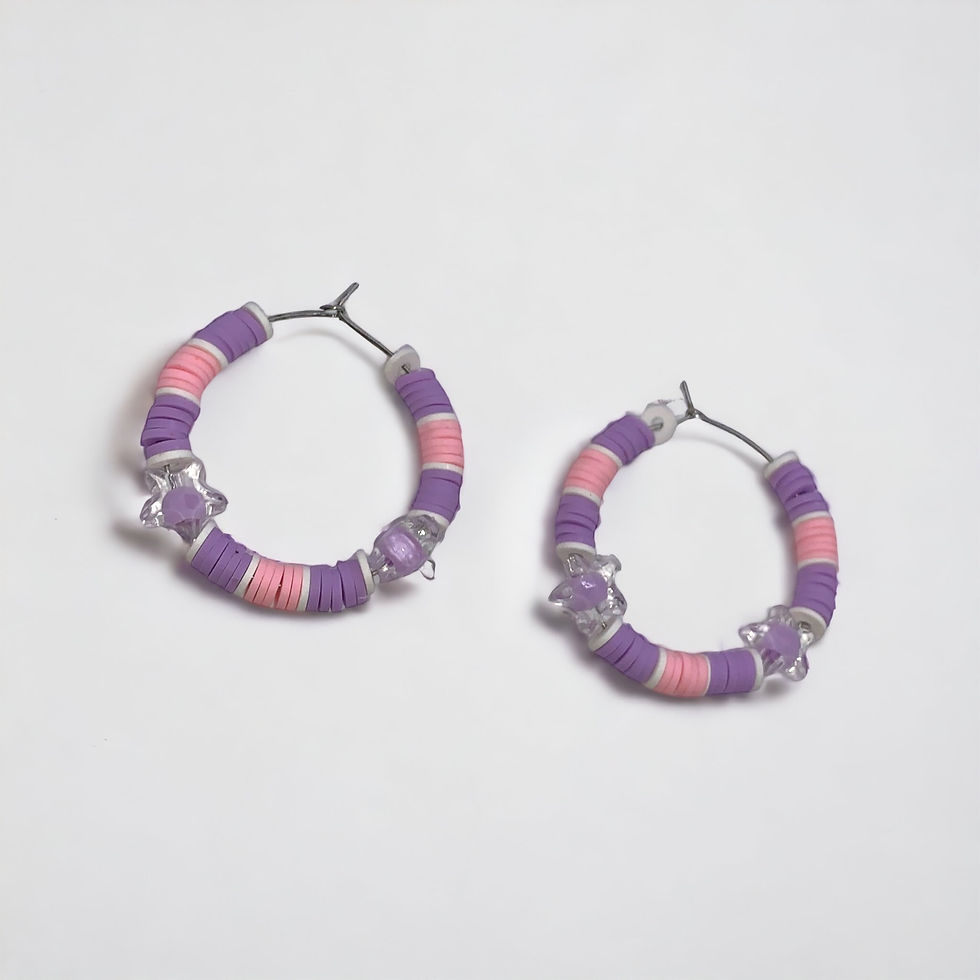 Miniatyrbild: Girly Hoop Earring Set