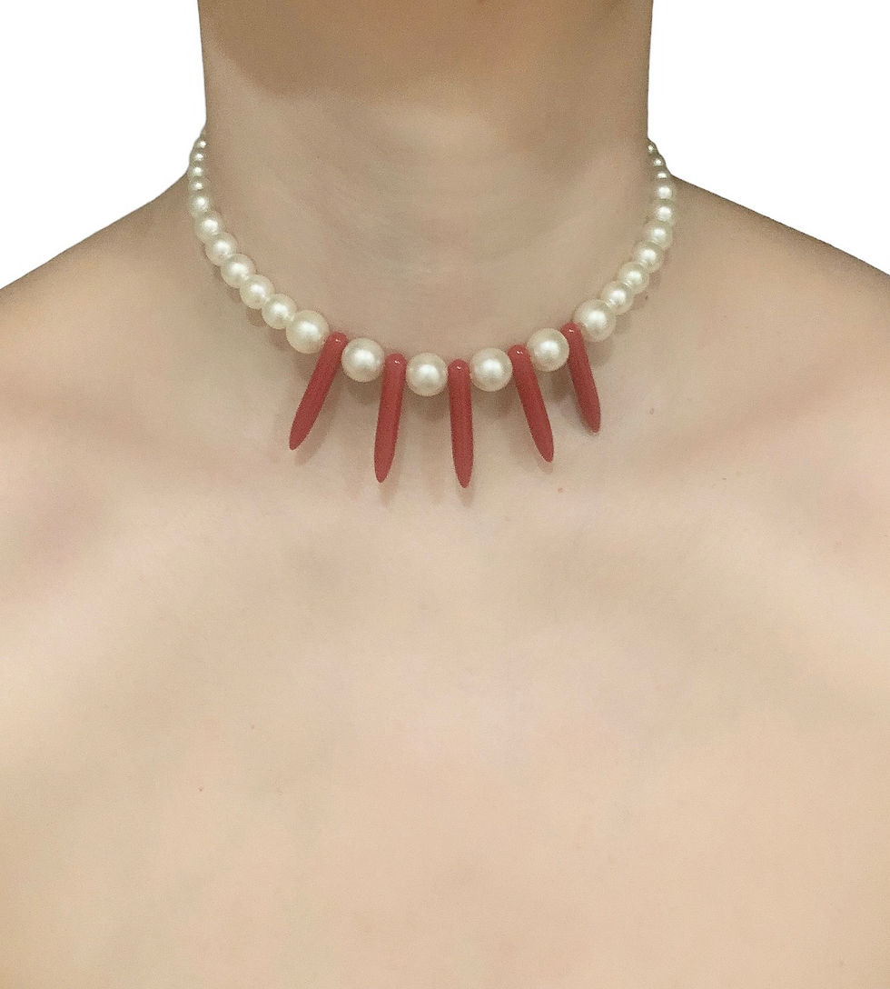 Miniatyrbild: Pearl Dagger Choker 