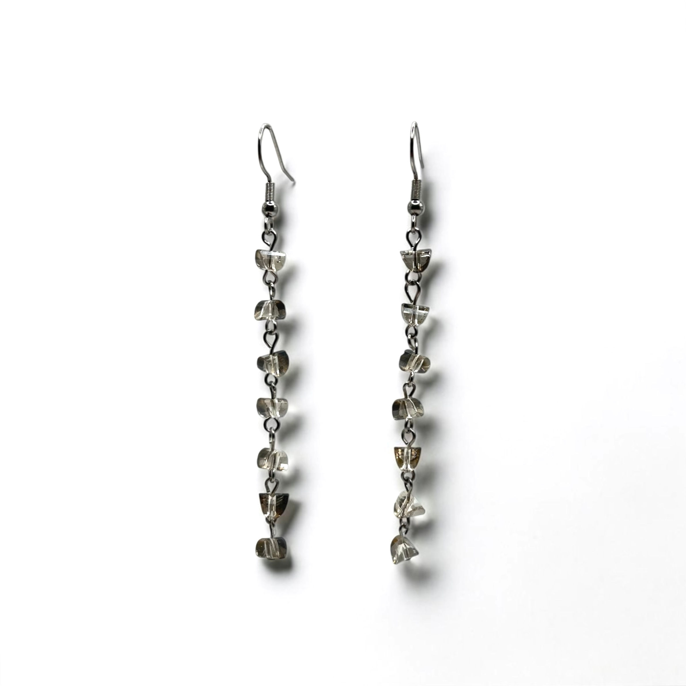 The Glass Bead Drop Earrings