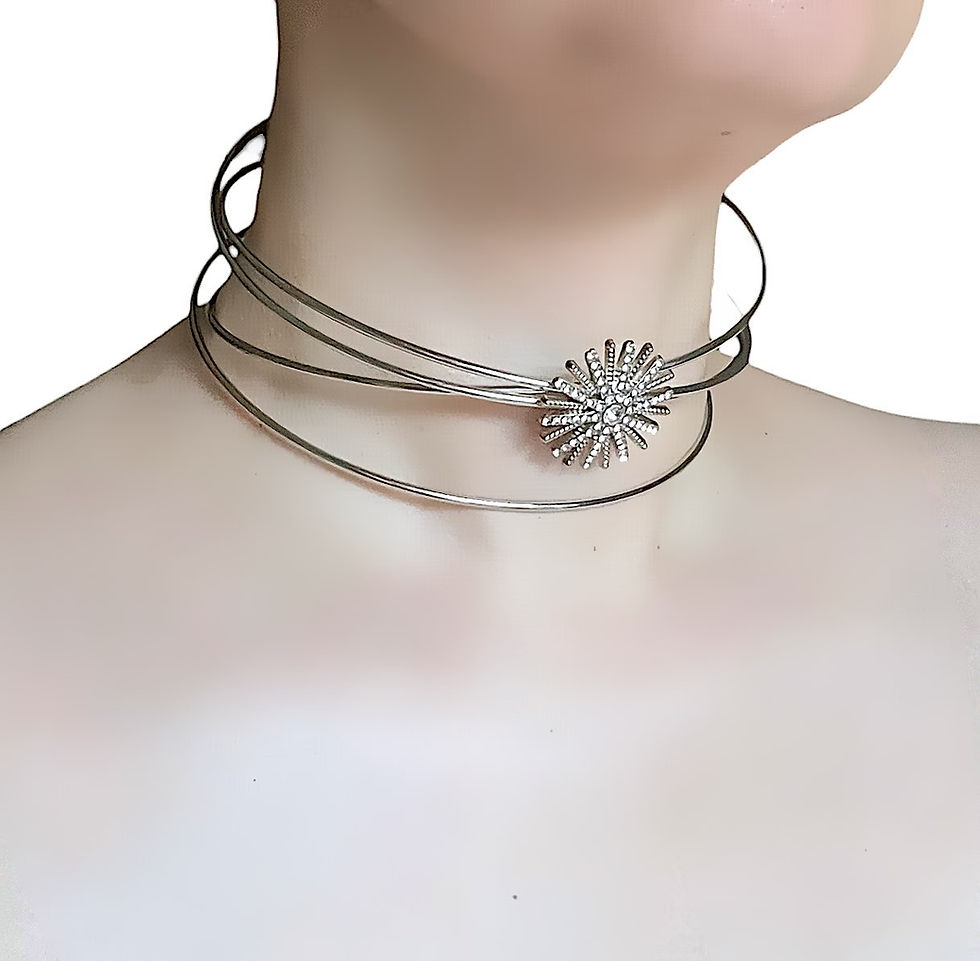 Miniatyrbild: Starburst Cuff Choker