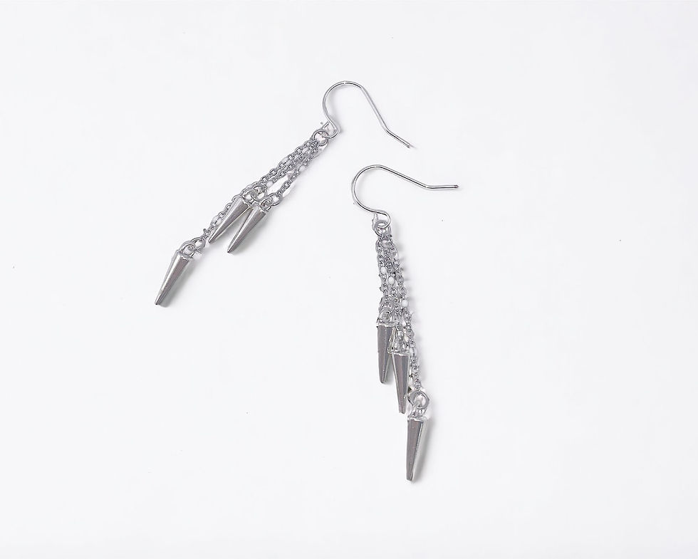 Miniature : Chained Rebellion Earrings 
