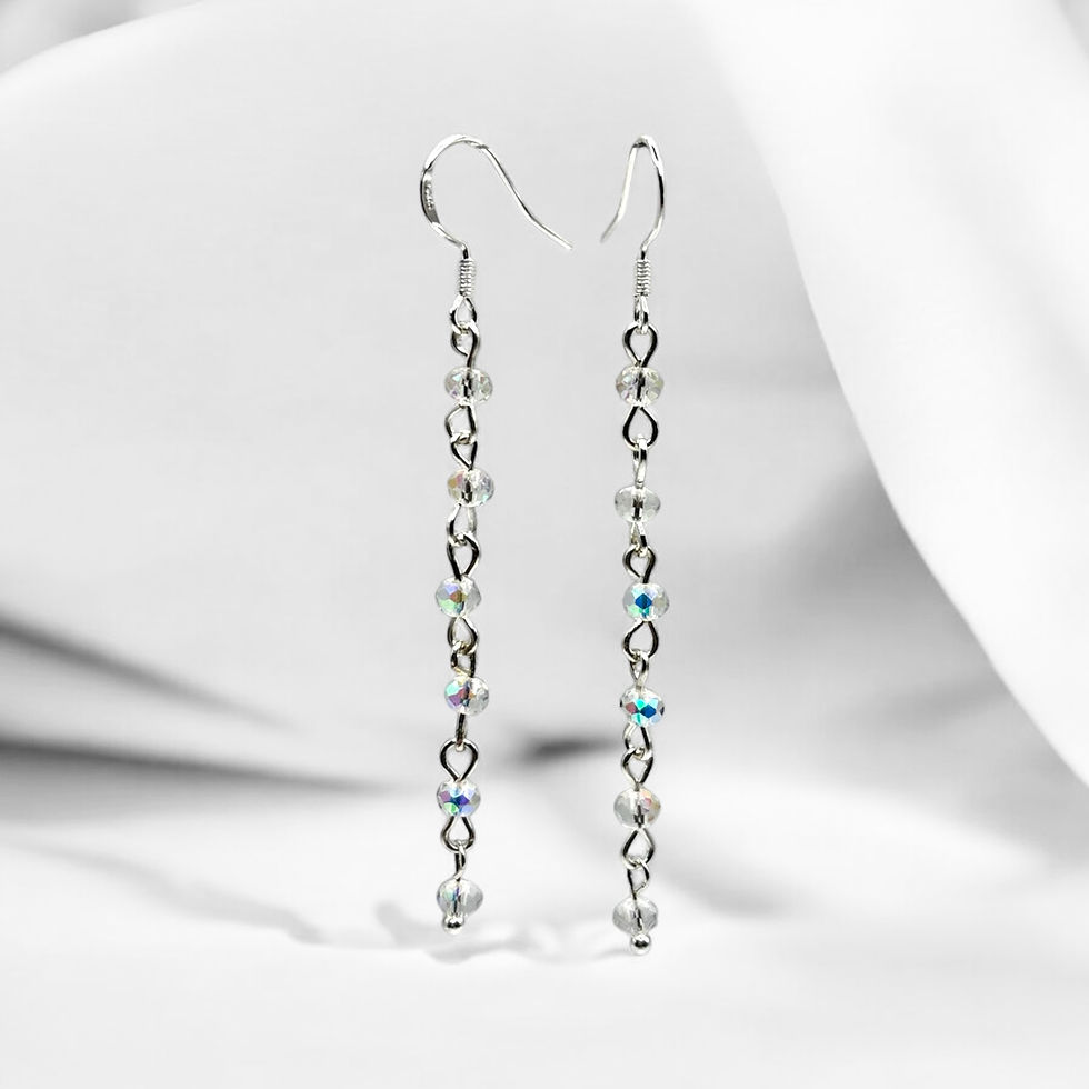 Crystal Beaded Earrings